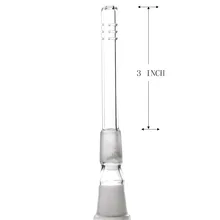 Курительное стекло Dogo 14 на 14 мм сустав вниз диффузора длина табака аксессуары для трубок, Кальян Аксессуары для трубок