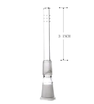 

Smoking Dogo Glass 14 by 14 mm Joint Downstem Diffuser Length tobacco pipes accessories, Shisha Pipes Accessories