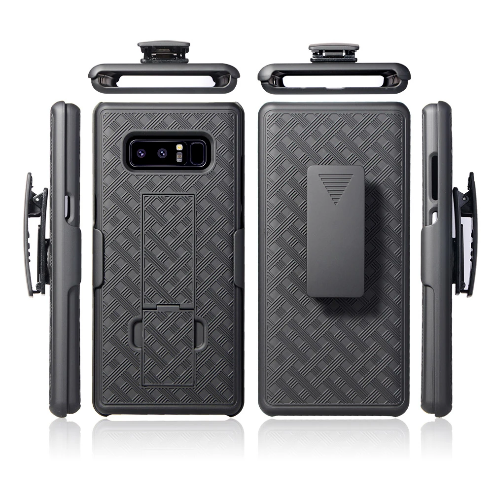Strongly 3 in one note8 case sports Swivel Belt Clip Holster Stand Phone Cases For sumsung note 8 cover phone holder Capa hard |