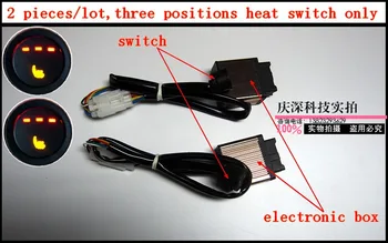 

2 pcs/lot,round three positions heat switch only,free shipping,