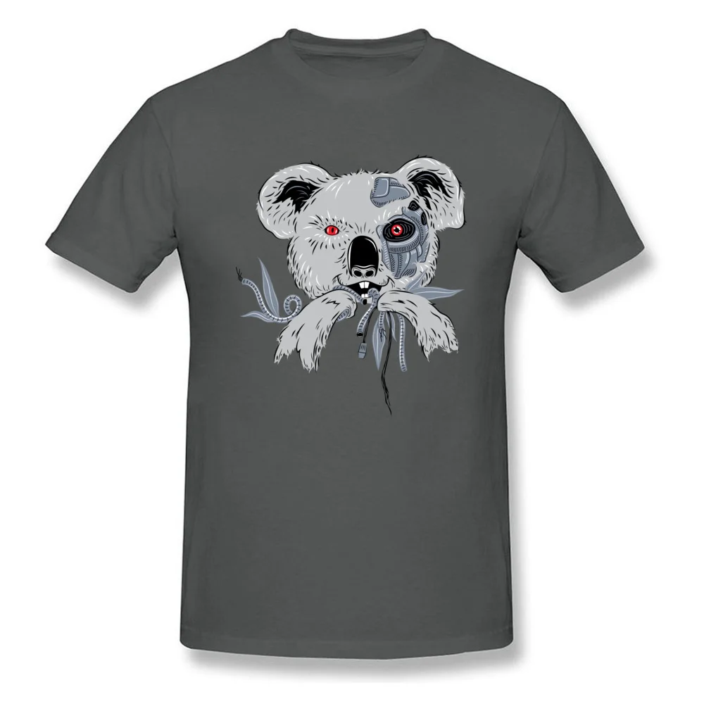 Koala Bear Terminator O Neck T-shirts Labor Day T Shirt Short Sleeve Newest 100% Cotton Slim Fit Tshirts Summer Men Koala Bear Terminator carbon