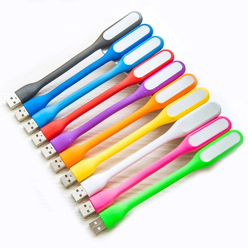

1 Piece Mini USB LED Reading Lights Computer Lamps Night Light for Children Baby Care Bedroom Night Lights RANDOM COLOR