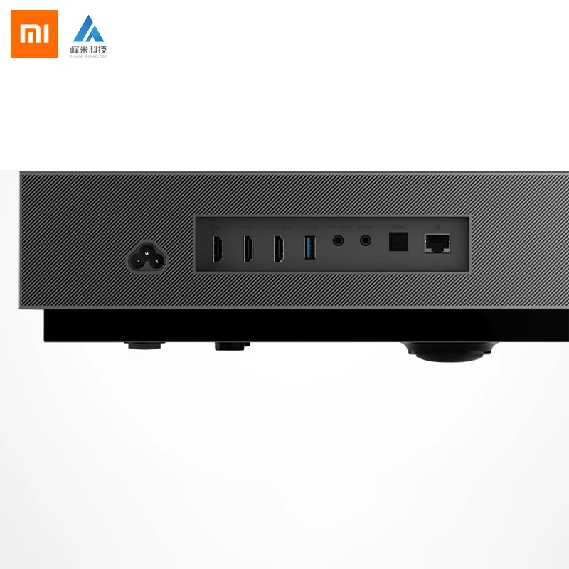 Лазерный проектор Xiaomi Fengmi tv 4K cinema 150 дюймов 2,4G/5G Wifi домашний кинотеатр 2 Гб 64 Гб MIUI tv поддержка HDR10 Dobby DTS