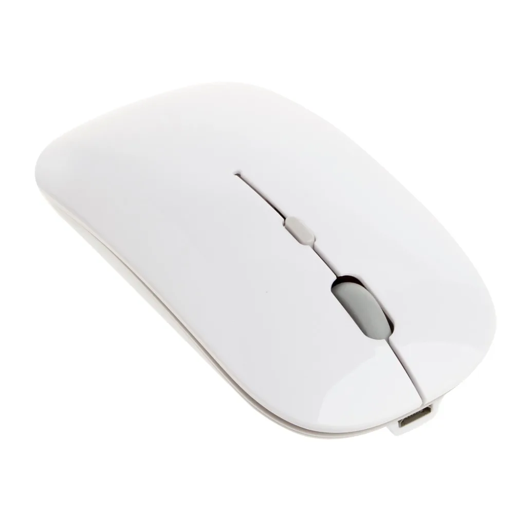 2,4 ГГц Беспроводная мышь USB перезаряжаемая Бесшумная тонкая оптическая мышь для Apple ноутбука ПК компьютера