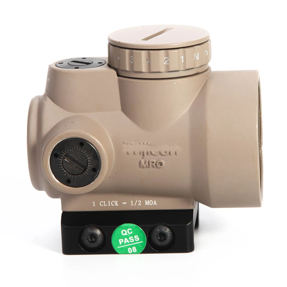  MRO Red Dot Sight Hunting Range Built-in Adjustable Holographic Sight Tactical Optical Sight Huntin