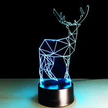 Led Usb Новинка 3d лампа Lampe De Chevet De Chambre 3d ночной Светильник креативные подарки для Дня Святого Валентина прикроватные настольные лампы