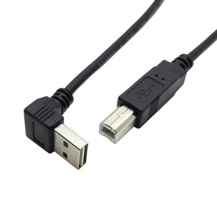 Новый кабель USB 2 0 типа А папа к B 100 см для принтера сканера реверсивная