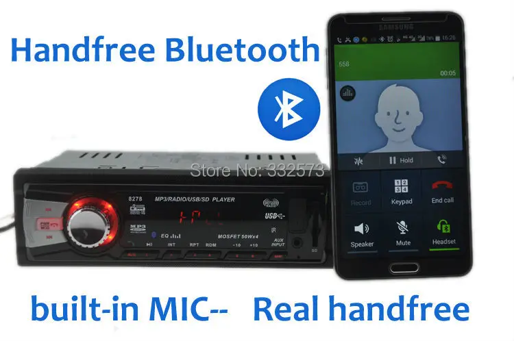 Авторадио плеер Поддержка Bluetooth/MP3/FM/USB/1 Din дистанционное управление 12 в аудио стерео радио-Кассетный проигрыватель Авто ленты