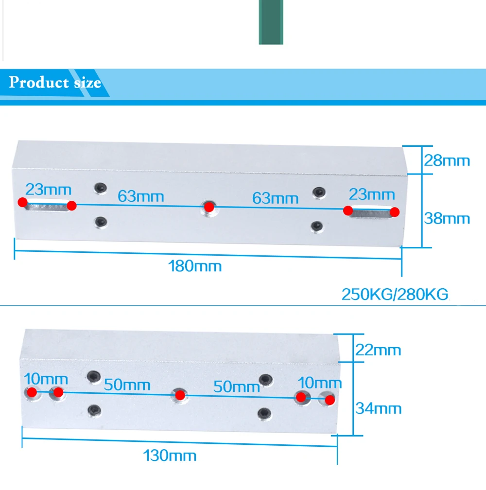 Aluminum Alloy Material Magnetic Lock Clip 6
