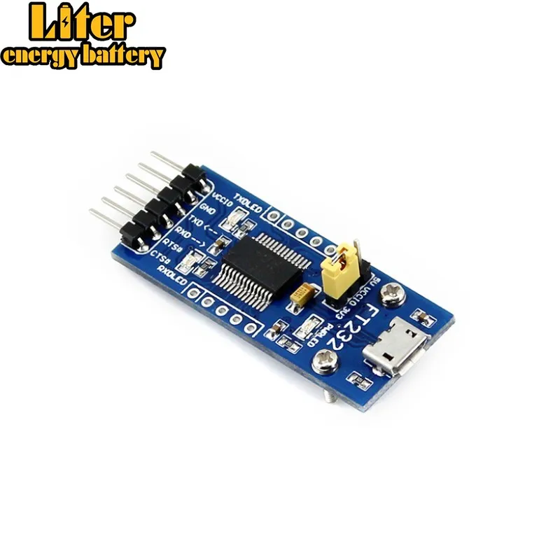 

FT232 USB UART Board (micro) USB TO UART with USB micro connector Supports Mac, Linux, Android, Windows