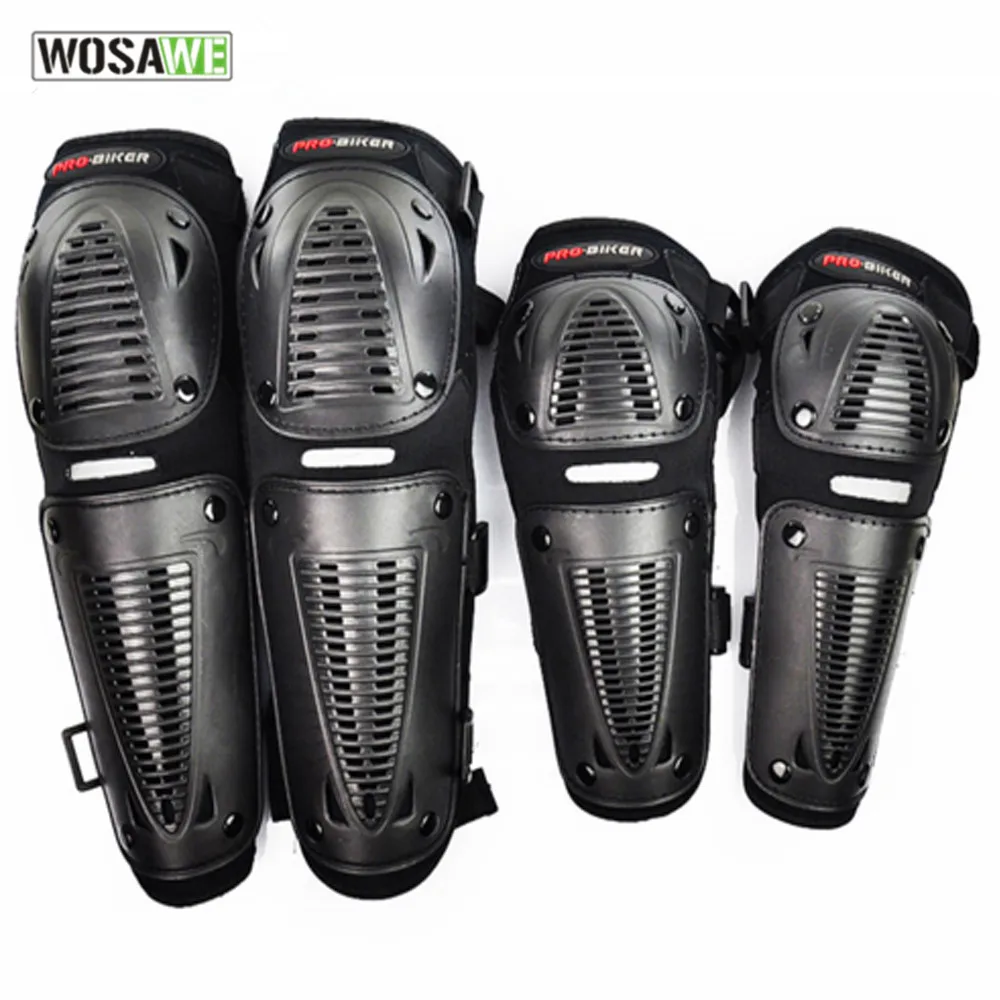 

PRO-BIKER motocross knee pads set MTB Protection Scooter Racing Off-Road Knee Elbows support Protector Guards Protective Gear