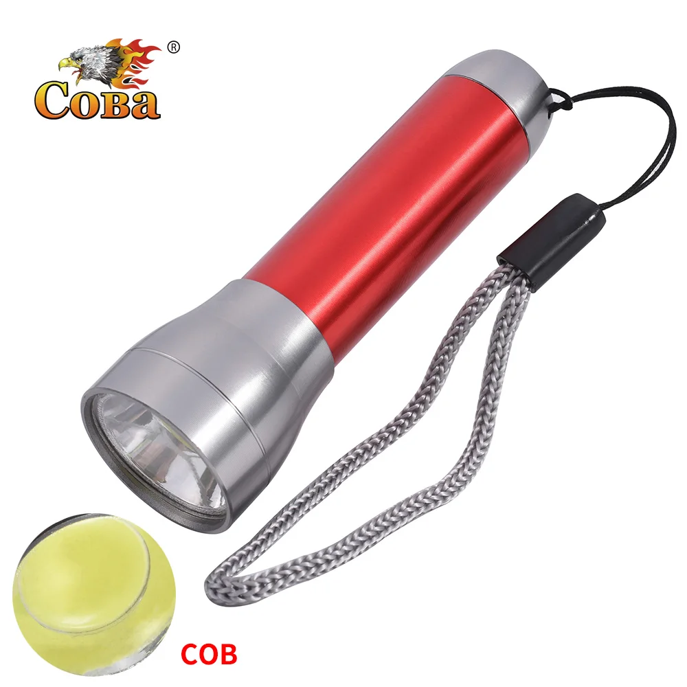 COBA cob фонарик 2019 Новый мини светодиодный фонарь из алюминиевого сплава с 1