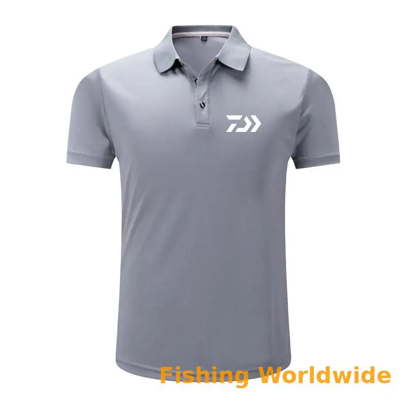 Новые рубашки для рыбалки DAIWA, для спорта на открытом воздухе, быстросохнущие, размера плюс, Мужская одежда для рыбалки, дышащая, с защитой от ультрафиолета для рыбалки, одежда DAWA, футболки