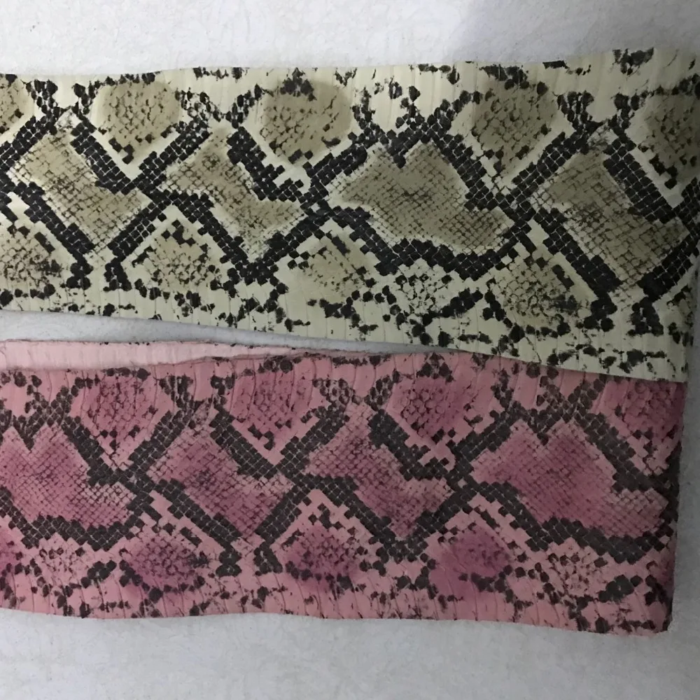 

WS028 Mixed Color Snake Leather for Belt Purse DIY , Genuine Leathers for Leather Handwork
