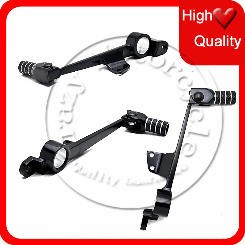 Для мотоцикла 2003 2004 2005 2006 HONDA CBR600RR CBR 600 RR черный складной тормозной рычаг|shift pedal|cbr