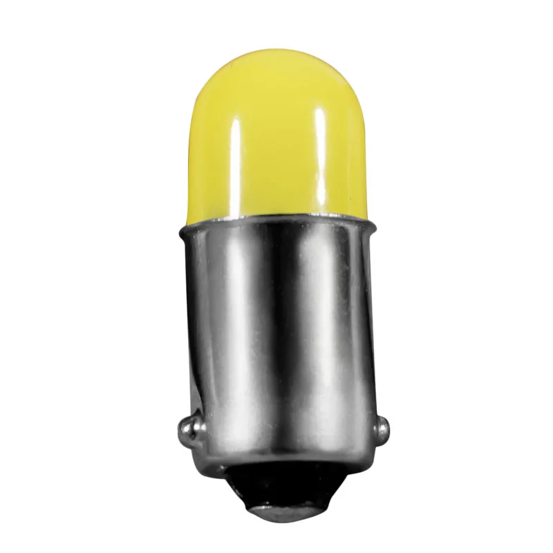 10 шт. T11 363 BA9S удара круглая 3D Led T4W 1 SMD номерного знака автомобиля светильник
