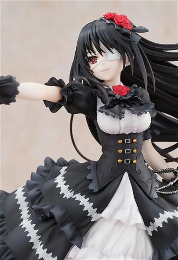 23 см Fantasia DATE A LIVE Tokisaki Kurumi фигурка игрушки кукла Рождественский подарок с коробкой