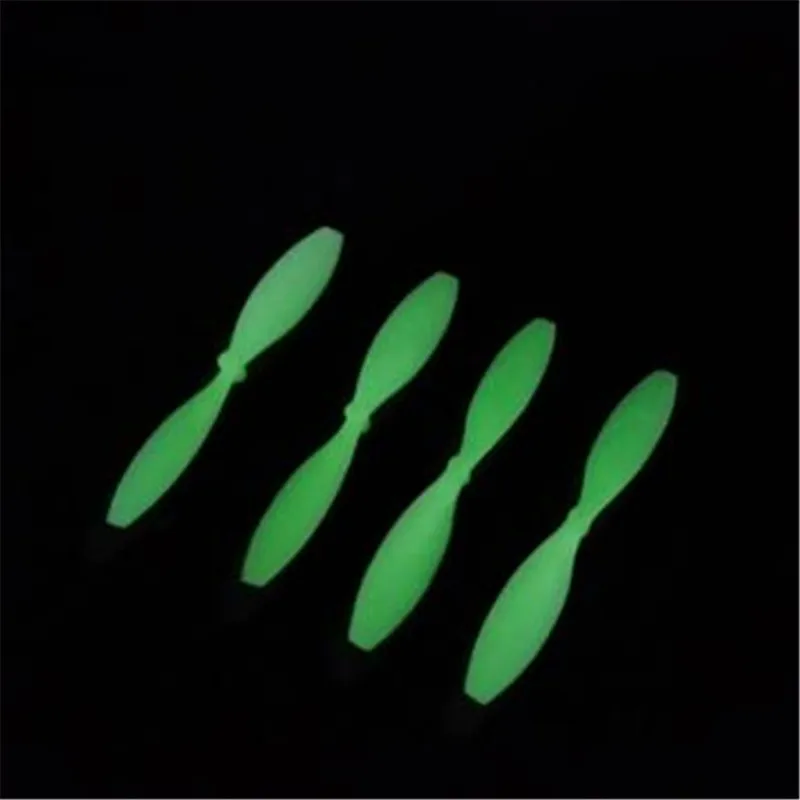 Wholesale 4PCS Fluorescent Propeller Blades Set CW CCW For Eachine H8 3D Mini JJRC H22 RC