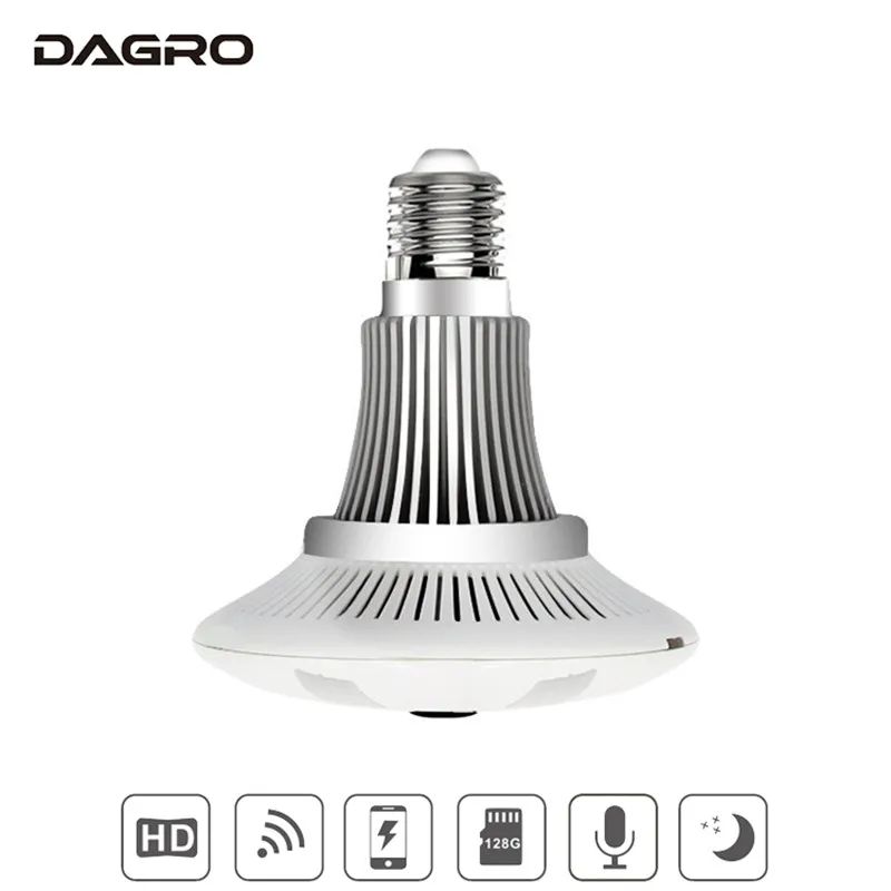 

DAGRO Ip camera WiFi 360 degree panoramic camera wireless surveillance camera mobile phone monitoring
