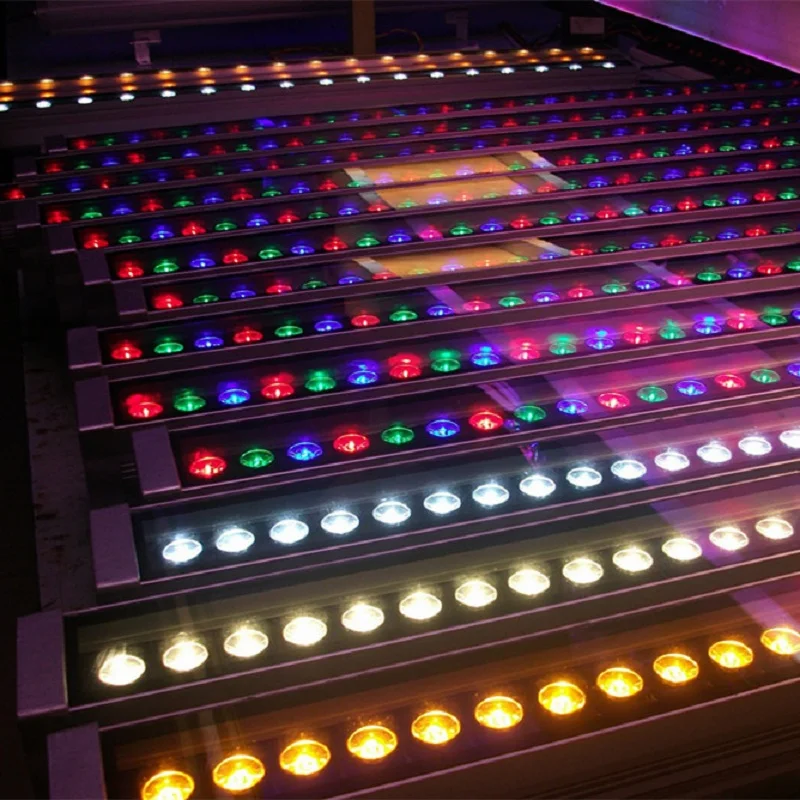 CE RoHs сценический свет изменение цвета водонепроницаемый IP65 36 Вт RGB DMX затемняемый