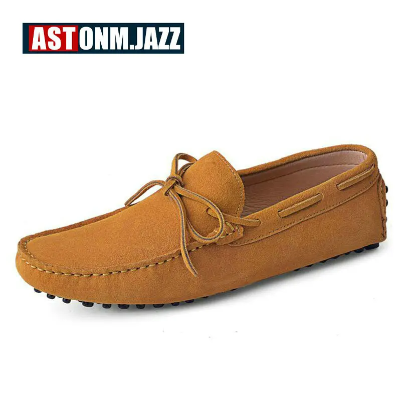 

Men's Suede The Penny Loafers Breathable Driver Shoes Slip-on Boat Shoes For Men Moccasins Flat Shoe Mens Fashion Man Shoe