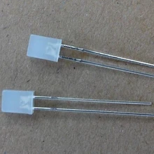 1000 шт. x 257 белый синий красный нефрит зеленый рассеянная линза 2x5x7 мм квадратный прямоугольник длинные ноги Суперяркий Светодиодный для светового Куба