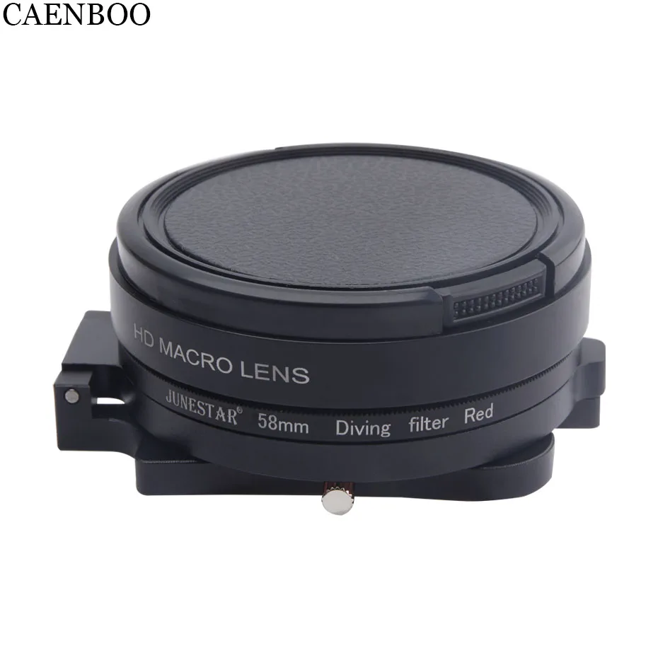 CAENBOO Action Camera Lens Filters Go Pro Hero 5 6 Close Up Red Diving Underwater Circular Filter For GoPro Hero5/6/2018 Black |
