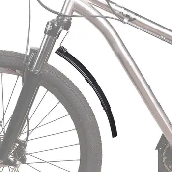 

Mountain Bike Fenders Set Retractable Rear Mudguards Front soft plastic Rear Mudguards With Tail Light AP0802