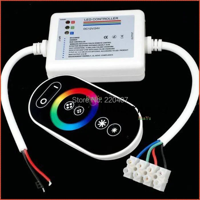 

1 set 8keys+LED controller Dimmer for 220V high power strip light LED RGB strip Controllers Color Change dimmer