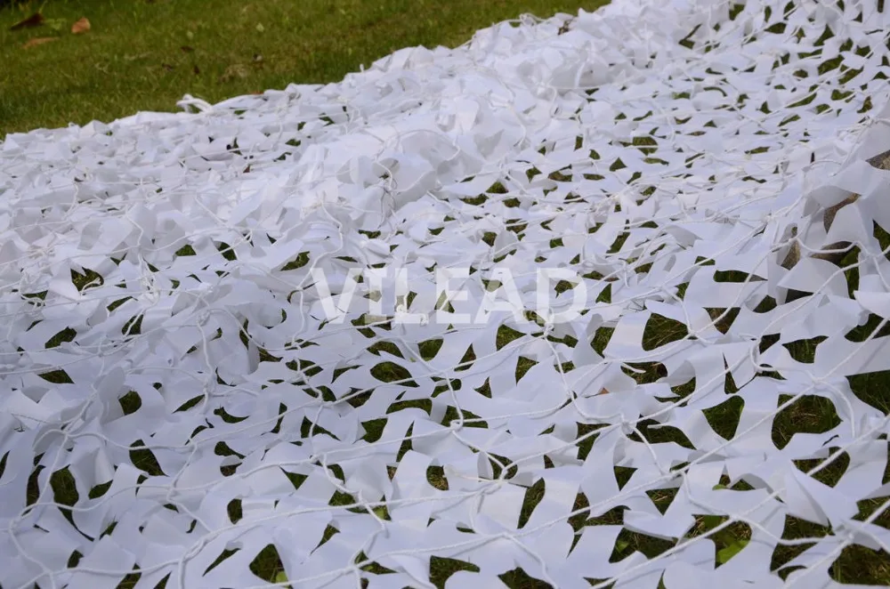 VILEAD 6 м x 10 м(19,5ft x 33FT) Белоснежка цифровая камуфляжная сеть военный армейский Камуфляжный сетчатый солнцезащитный крем для охоты кемпинга палатки