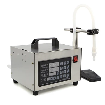 

110V 220V Digital Control Liquid Quantitative Filling Machine Automatic Beverage Perfume Filling Machine With English Button