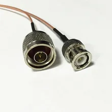 Антенна Wi-Fi кабель N типа штекер переключатель штекер BNC кабель перемычки rf RG178 15 см; ; Прямая поставка;
