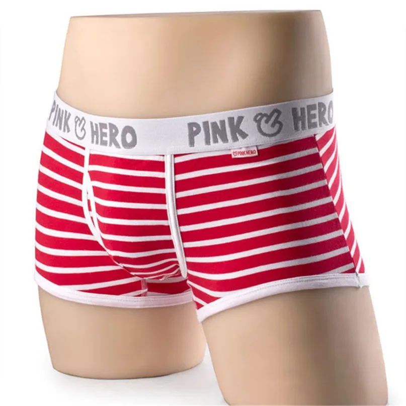 Trunks Men Striped Boxer Briefs Sexy Man Underwear Boxer Briefs Fringe Underpants separates Swimming beach shorts #2h25 (1)