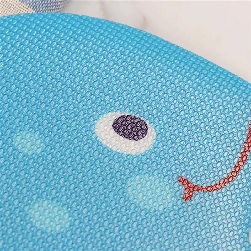 5 шт Ванна Нескользящая Защитная Наклейка для протектора в форме Кита ванная комната Аппликация наклейка(синий