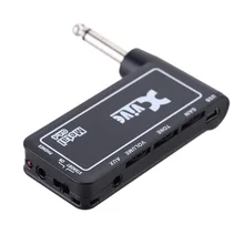 Xvive GA4 Metal Mini Portable Rechargeable Electric Guitar Plug Headphone Amp Amplifier guitar accessories