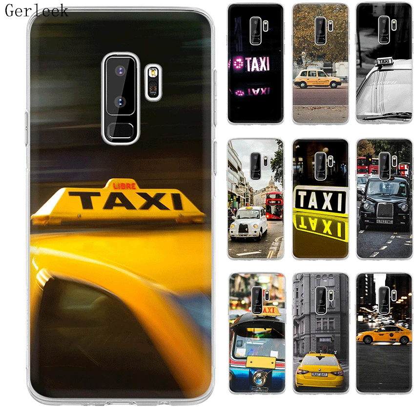 Чехол для телефона Desxz Taxi Samsung Galaxy S3 S4 S5 S6 S7 Edge S8 S9 S10 S10e Plus Note 8 9 | Мобильные телефоны
