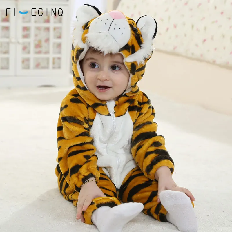 Tiger Kigurumis For Baby Animal Cosplay Costume Child Kid Boy Girl Onesie Winter Autumn Soft Pajama Fancy Infant Cute Sleep Suit Tiger Kigurumis For Baby Animal Cosplay Costume Child Kid Boy Girl Onesie Winter Autumn Soft Pajama Fancy Infant Cute Sleep Suit