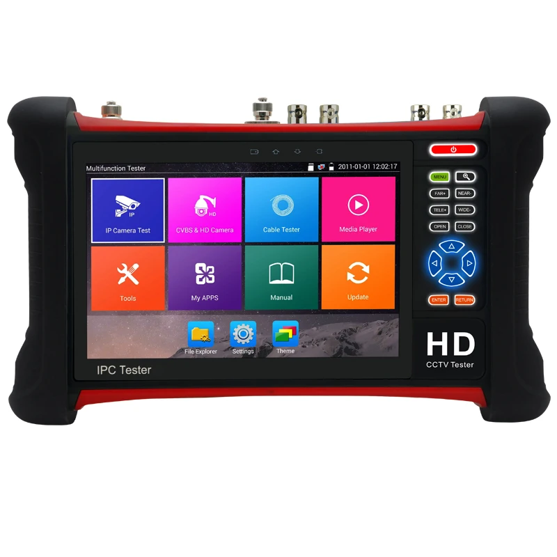 

IP Camera testerNew 1920*1200 Retina Touch screen H.265 4K IP CCTV Tester Monitor Analog Camera tester for cctv camera