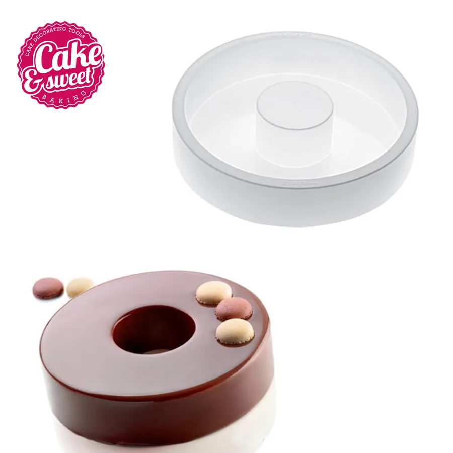 

New Round Silicone Cake Molds 3D Baking Decorating Tools Silicone Moulds DIY Kitchen Bakeware