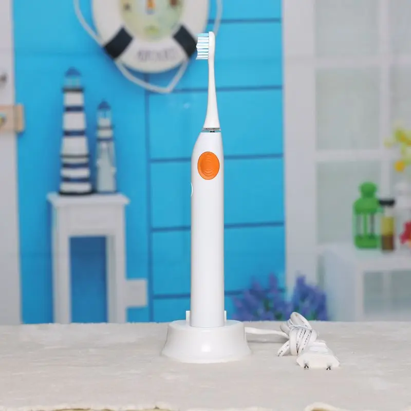 Sonic Waterproof Tooth Whitening Electric Toothbrush With Brush Head