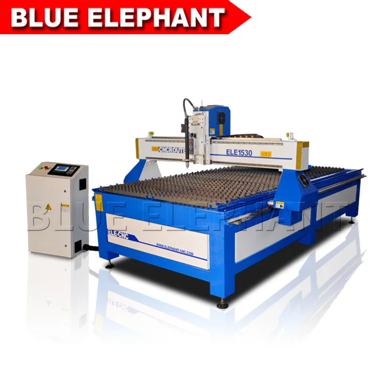 

1500*3000mm working table Metal Plasma Cutter Machine , CNC Plasma Cutter Machine made in China