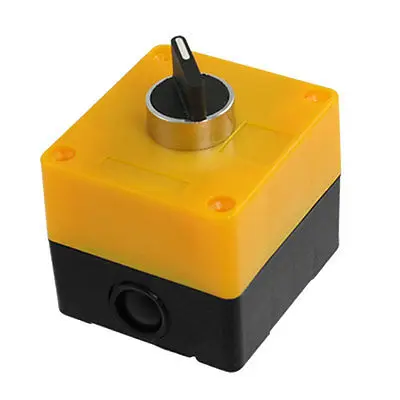 

AC 400V 10A On Off On Rotary Selector Push Button Switch Station Axckw