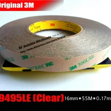 16 мм* 55 м* 0,17) 3 м прозрачная прочная ПЭТ двойная клейкая лента сверхмощное покрытие для пенопласта объектива стеклянная металлическая поверхность мобильного телефона фиксация