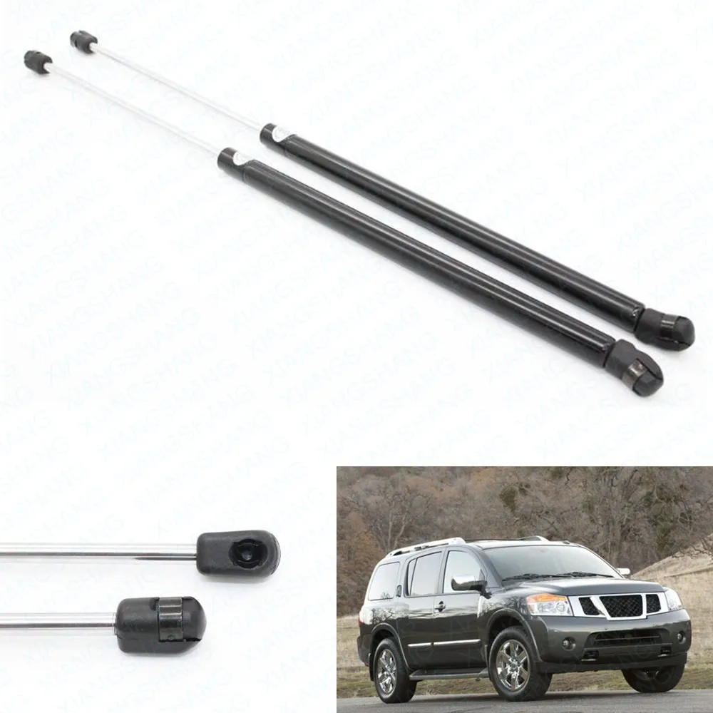 

Fits for Nissan Pathfinder Armada Sport Utility 2005 2006-2014 25.24 inch Rear Hatch Boot Gas Lift Supports Prop Rod Arm Shocks