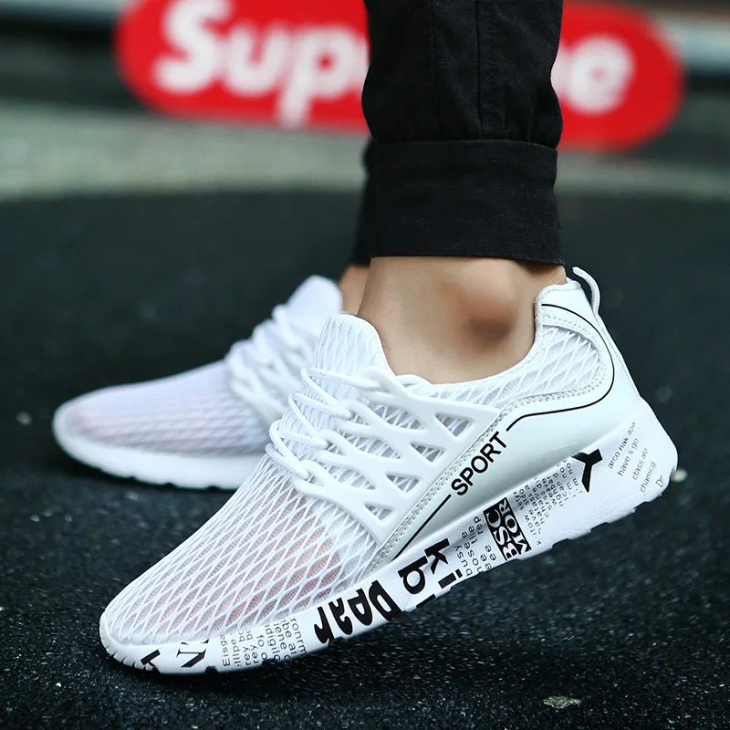 

Men's Sports Shoes Brand Superstar Sneakers Casual Male Tennis White Trainers High Quality Tennagers Black Gym mesh