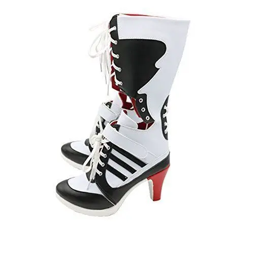 Batman DC Comics Suicide Squad Harley Quinn Cosplay Boots High Quality Costume Gift Stockings