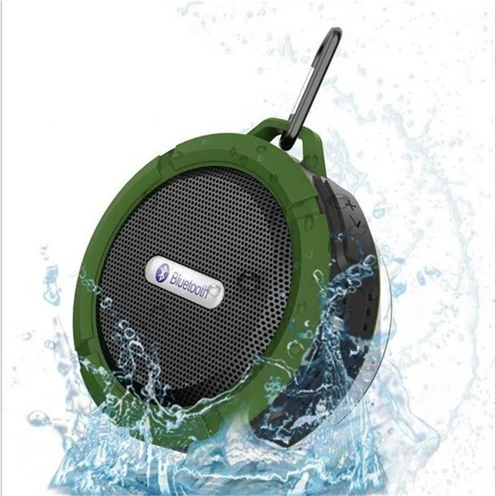 Открытый портативный Bluetooth динамик прочный водонепроницаемый динамик s беспроводной мини ручной динамик Путешествия Спорт звуковая коробка с присоской