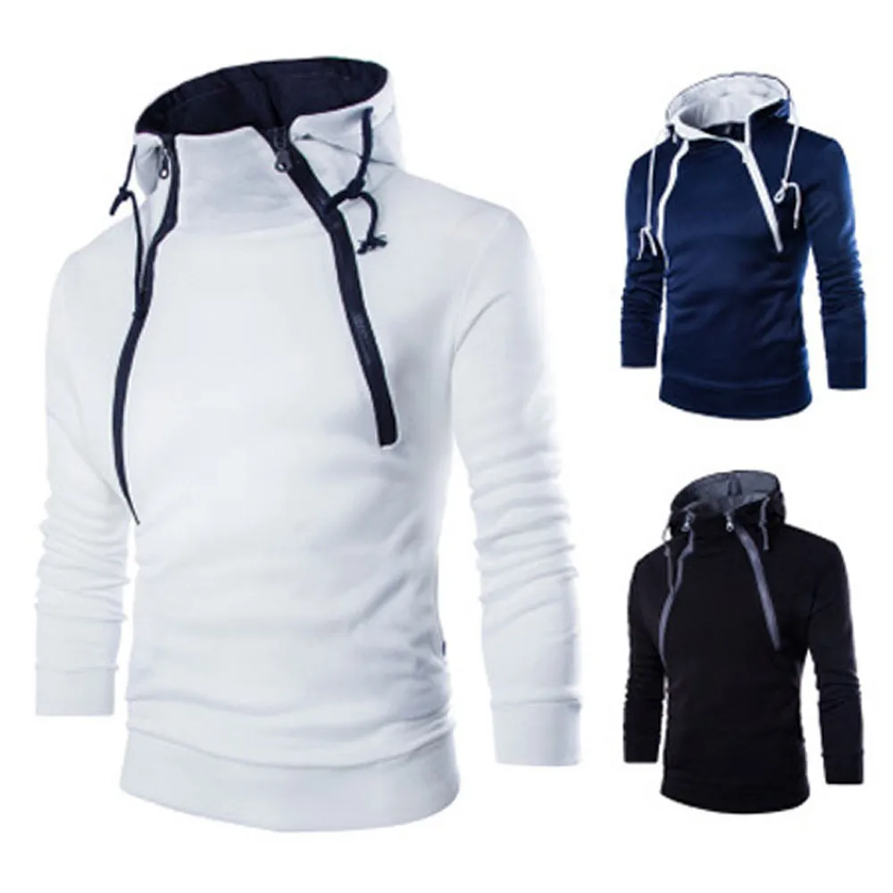 

Sweatshirt Men Hoodies Male Long Sleeve Solid Hoodie Sweatshirt Men Black White Big Size Poleron Hombre Dropshipping ##2