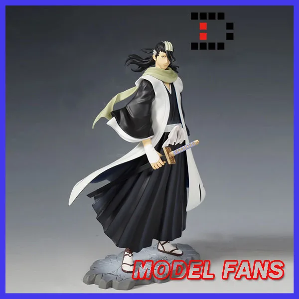 BLEACH Kuchiki Byakuya Figurine Statue Painted Model Collection Garage