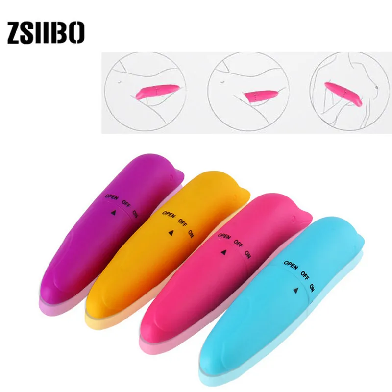 Vibrators for women Dolphin Four-color Vibrating Bar Small and easy to carry Plastics are lighter adult toys butt plug